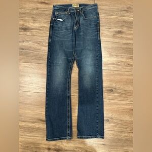 Wrangler 20X Men’s Slim Boot Cut Jeans 30x34 Dark Wash Western Denim NWOT